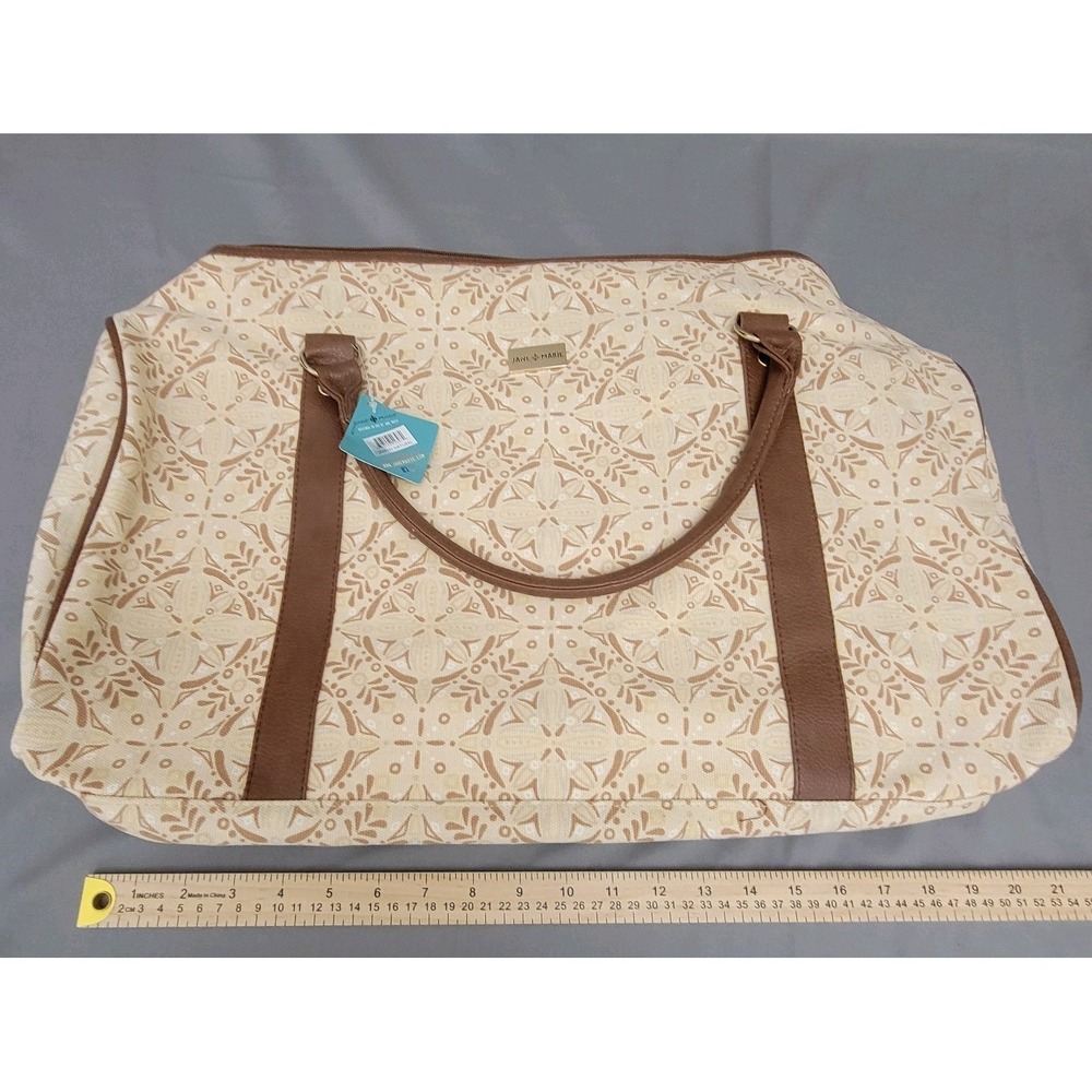 Jane Marie I'm A Natural Beach Duffle Weekender Bag